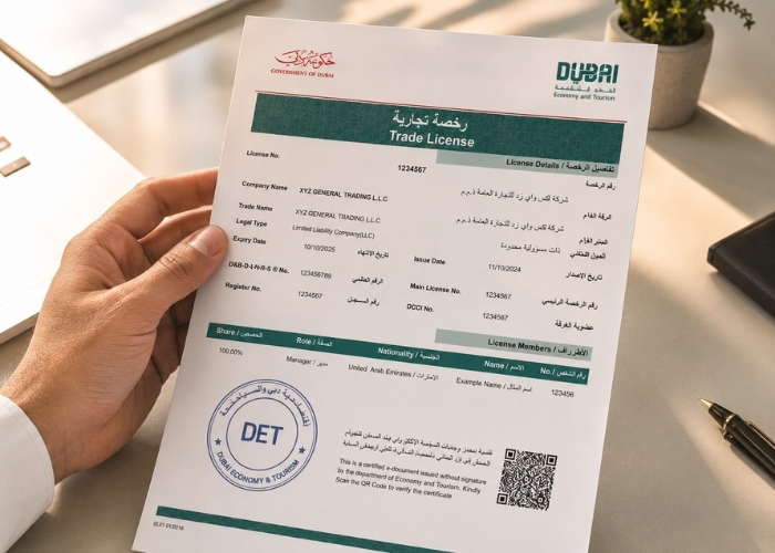 UAE business licensing services — trade license application and renewal in Dubai Modest Consulting Services